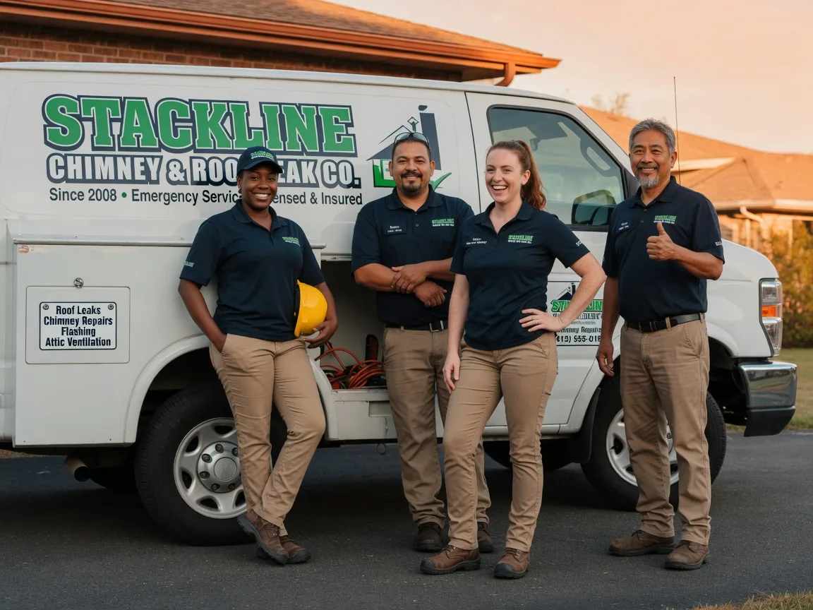 Chimney flashing repair company in Montrose, GA